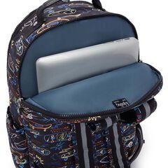Mochila Kipling Seoul Lap Neon Skate
