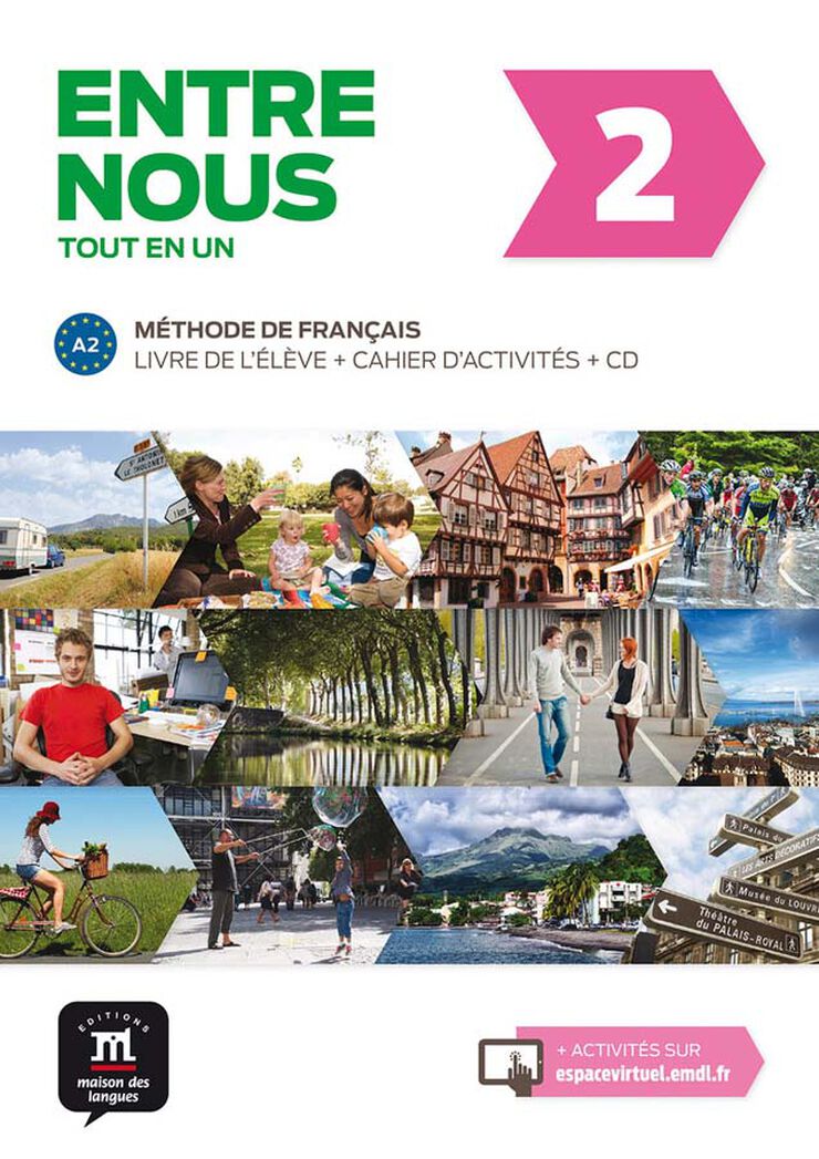 Entre Nous 2 Élève+Cahier+Cd