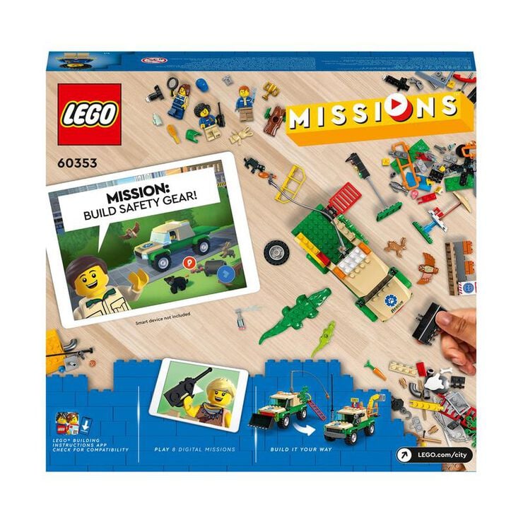 LEGO® My City Missions Rescate Animales 60353