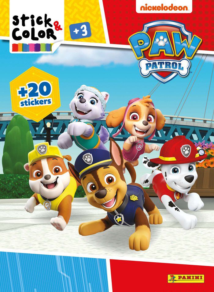 Paw Patrol Stick & Color