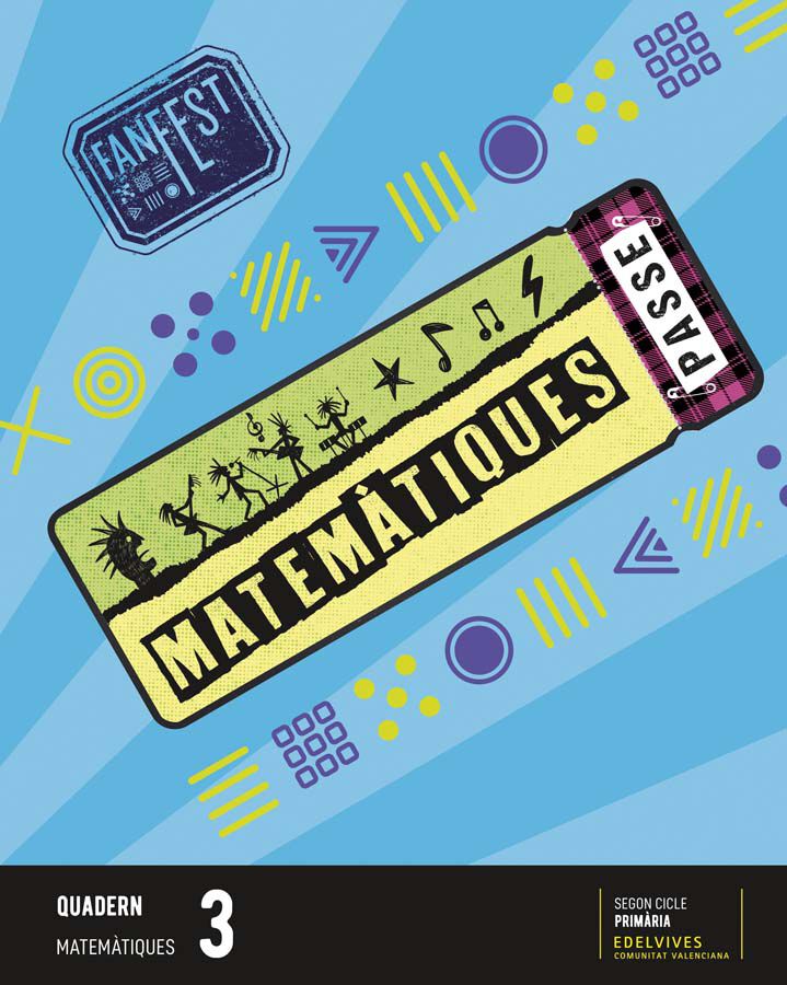 Matem&agrave;tiques 3r Prim&agrave;ria. Quadern (Cv)