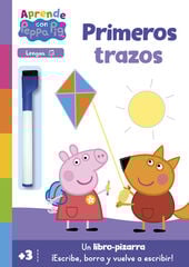 Peppa Pig. Primeros aprendizajes - Aprendo con Peppa Pig. Primeros trazos (Libro-pizarra) Peppa Pig. Primeros aprendizajes - Aprendo con Peppa Pig. Primeros trazos (Libro-pizarra)