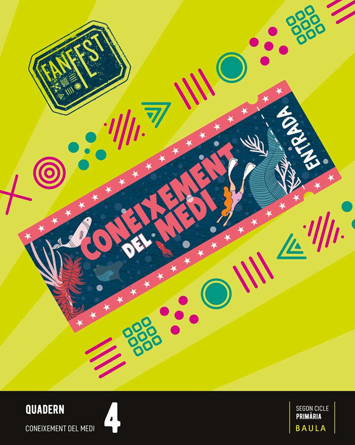 Coneixement del medi 4t Prim&agrave;ria. QUADERN
