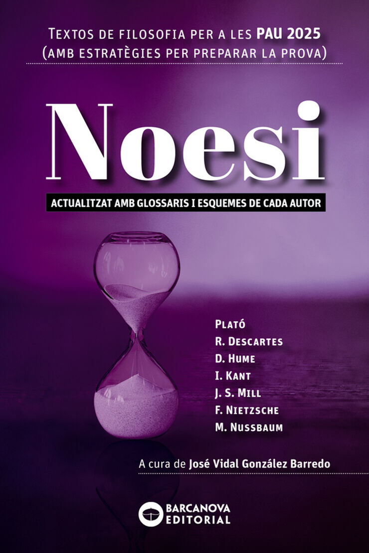 Noesi. Textos de filosofia per a les PAU 2025