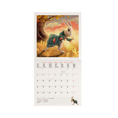Calendario Legami 18x18 Pared Alice Wonder Multiling&uuml;e 2027