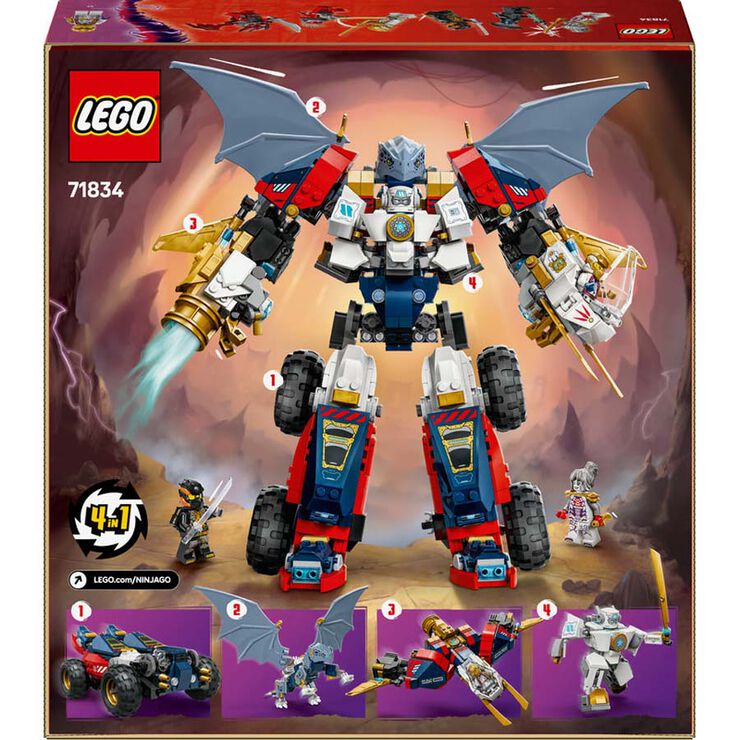LEGO® Ninjago Meca Ultra Combo de Zane 71834