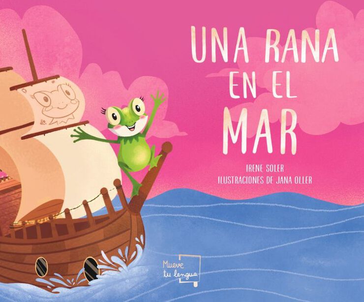 Una rana en el mar