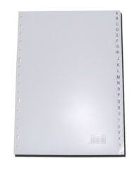 Separador ABC imprimible reciclado Abraxas Folio