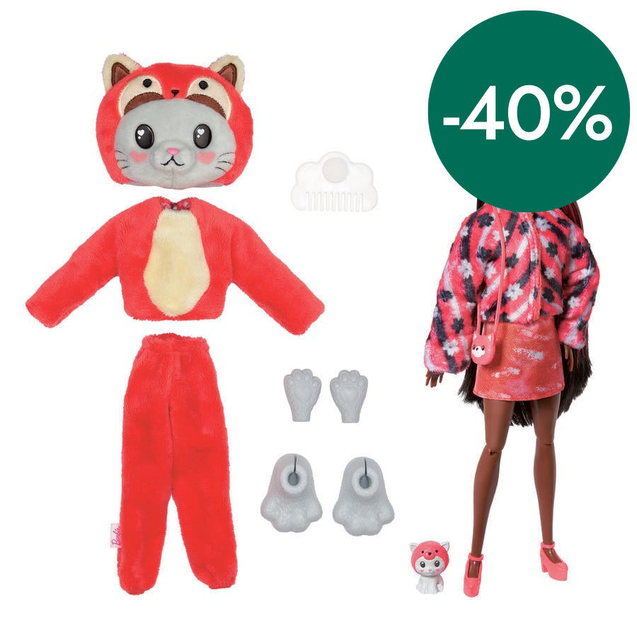 Barbie Cute Reveal Gatet Panda