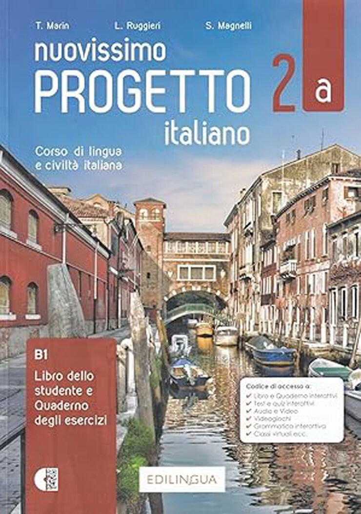 Nuovissimo Progetto italiano 2a (Libro dello studente + Quaderno + esercizi interattivi + Video + audio)