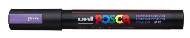 Rotulador Posca PC-5M 1,8-2,5mm violeta metal