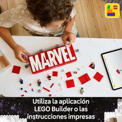 LEGO® Super Heroes Logotip MARVEL i Minifigures 76313