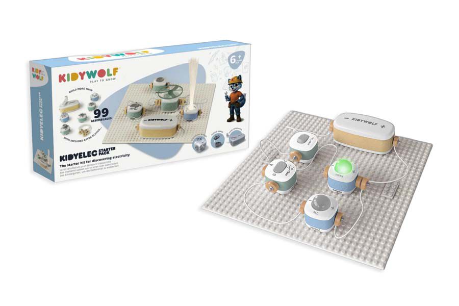 Kit de Electr&oacute;nica iniciaci&oacute;n Kidywolf 11 piezas
