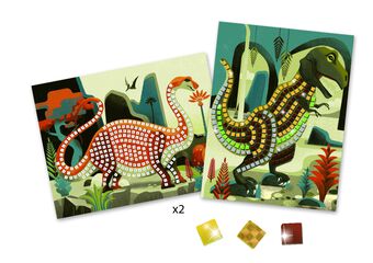 Mosaico dinosaurios Djeco