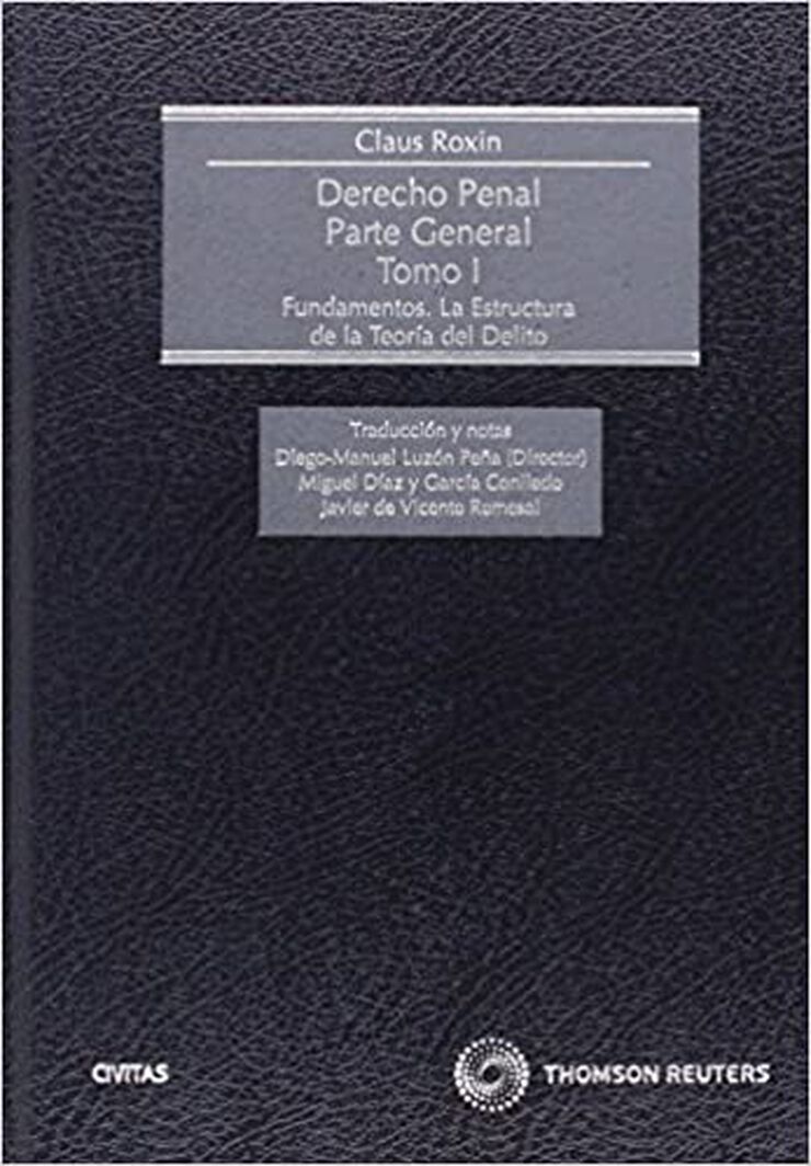 Derecho  Penal Parte General I