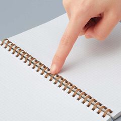 Cuaderno Soft Ring A5 puntos verde claro