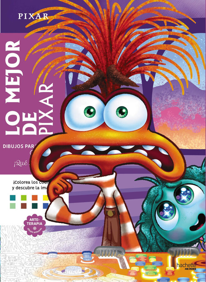 Dibujos para colorear, &iexcl;qu&eacute; misterio! Lo mejor de Pixar
