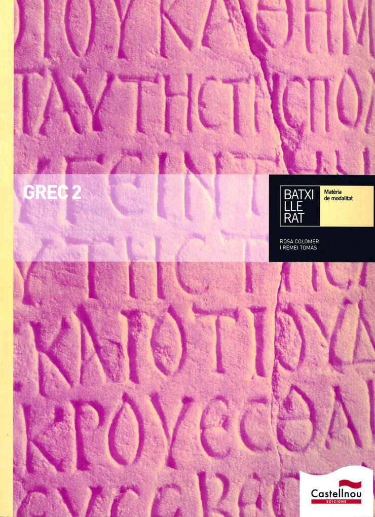 Grec 2n Batxillerat Grec 2n Batxillerat