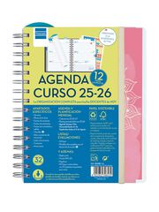 Agenda Finocam docente Magistral personalizable 1/4 sem/vista cas 2025-26 Mandala