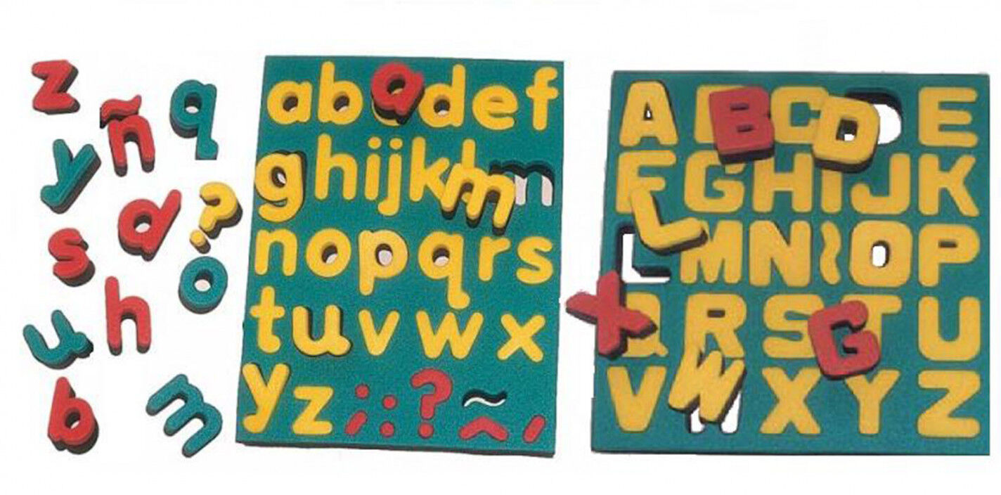 Esponjas Alfabeto min&uacute;sculas Henbea