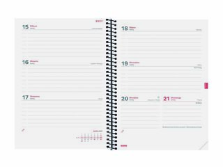 Agenda Escolar Finocam Esp.E10 Sem/Vista Catal&aacute;n 2026-27 Negro