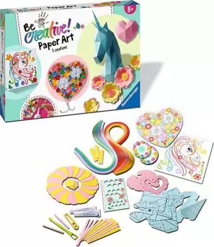 Be Creative Maxi Papel Unicornio