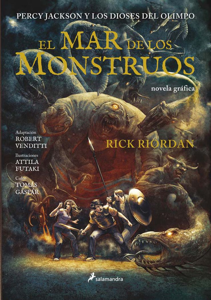 El mar de los monstruos (novela gráfica)