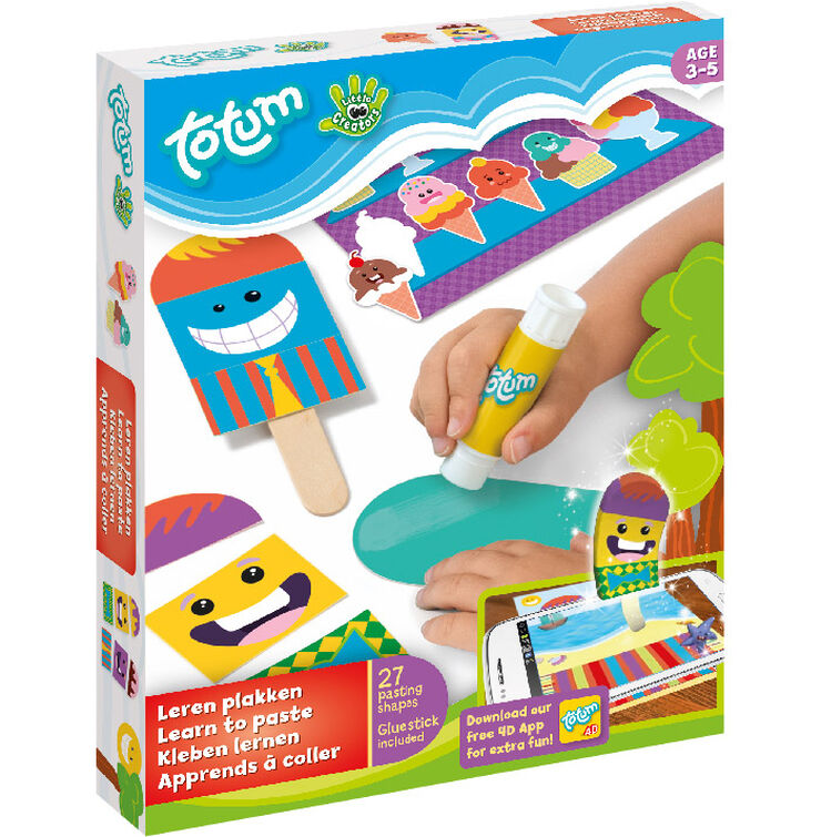 TOTUM LITTLE CREATORS APRENDE A PEGAR