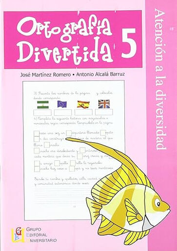 GEU Ortograf&iacute;a divertida 05 Grupo Editorial Univ 9788484916536