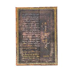 Agenda Paperblanks Michelangelo Midi sem/vista castellano 2025