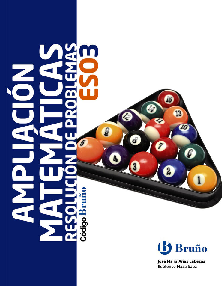 RESOLUCIÓN DE PROBLEMAS CÓDIGO 3º ESO Bruño Text 9788469610312