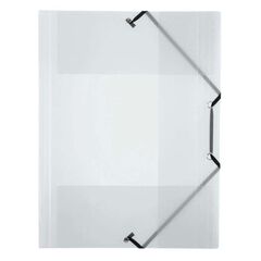 Carpeta 3 solapas A4 PP transl&uacute;cido