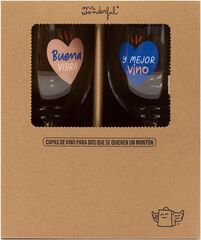 Set 2 Copas Vino Mr.Wonderful