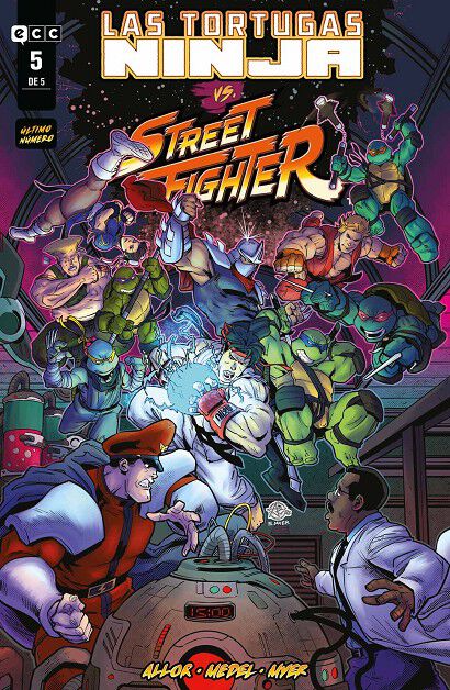 Las Tortugas Ninja vs. Street Fighter n&uacute;m. 5 de 5