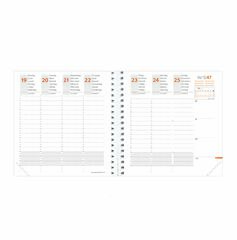 Agenda Quo Vadis Time&Life medium sem/vista mult 2025 surtido
