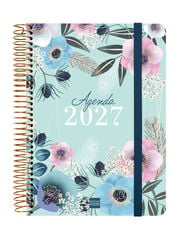 Agenda Finocam Cloe D&iacute;a P&aacute;gina 2027 Catal&aacute;n Azul