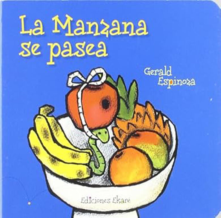 La manzana se pasea
