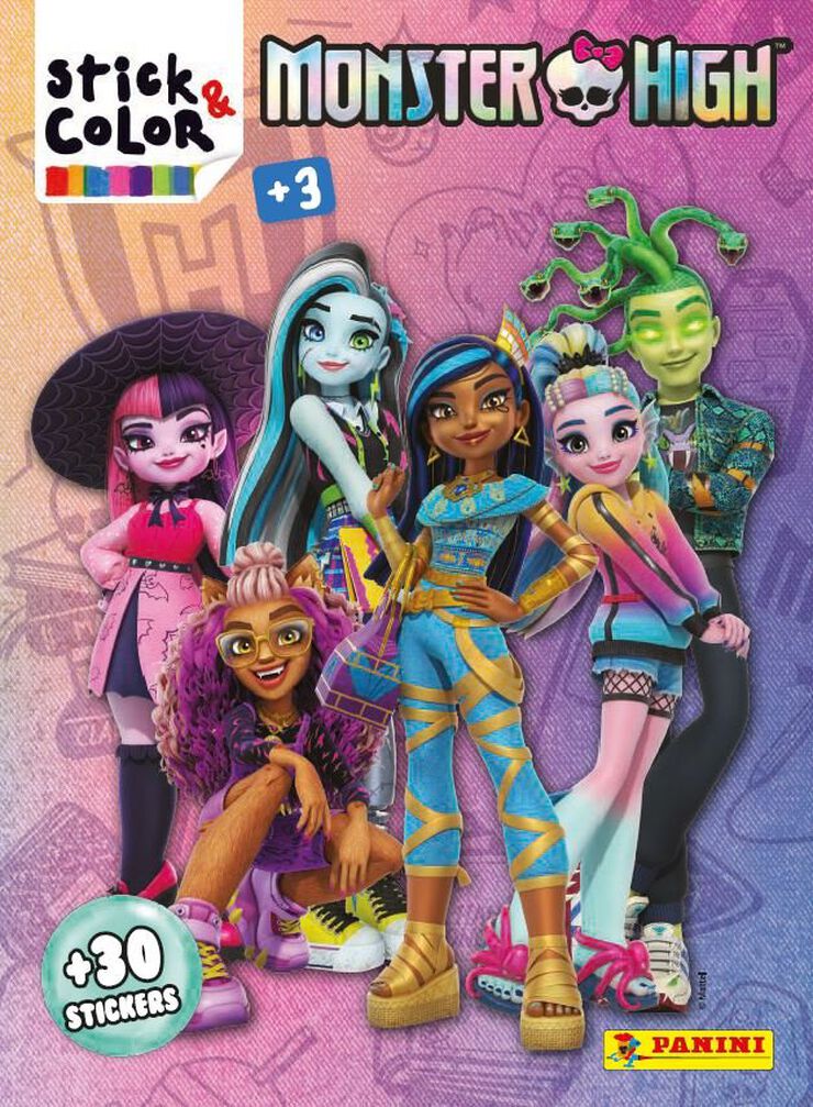 Stick & Color Monster High