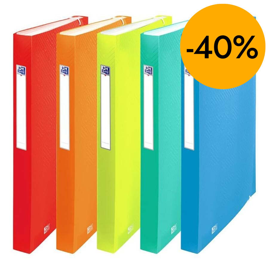 Carpeta clasificadora A4 Oxford urban PP 12 posiciones surtido