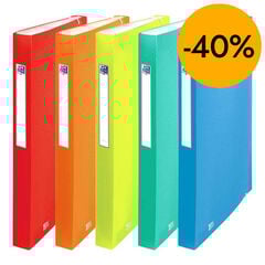 Carpeta clasificadora A4 Oxford urban PP 12 posiciones surtido