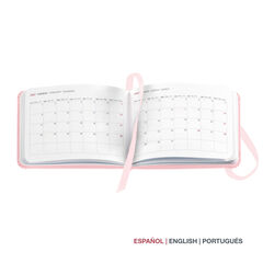 Agenda Miquelrius Pocket Setmana Vista Multiling&uuml;e Chester 2027 Rosa