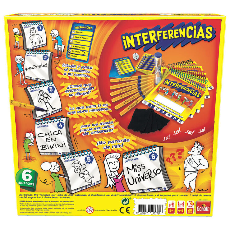 Interferencias 6 jugadores