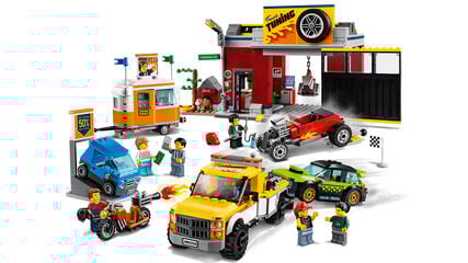 LEGO® City Nitro Wheels Taller de Tuneo 60258