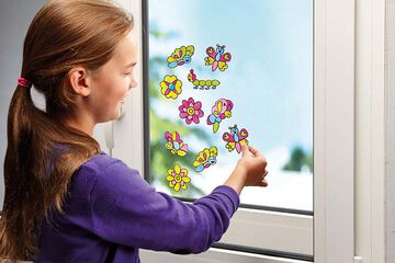 Stickers de ventana variados