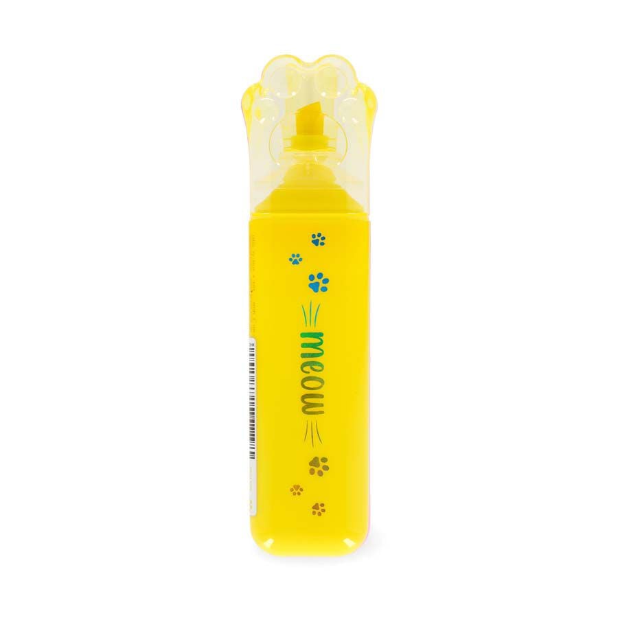 Marcador Legami Kitty Paw Yellow