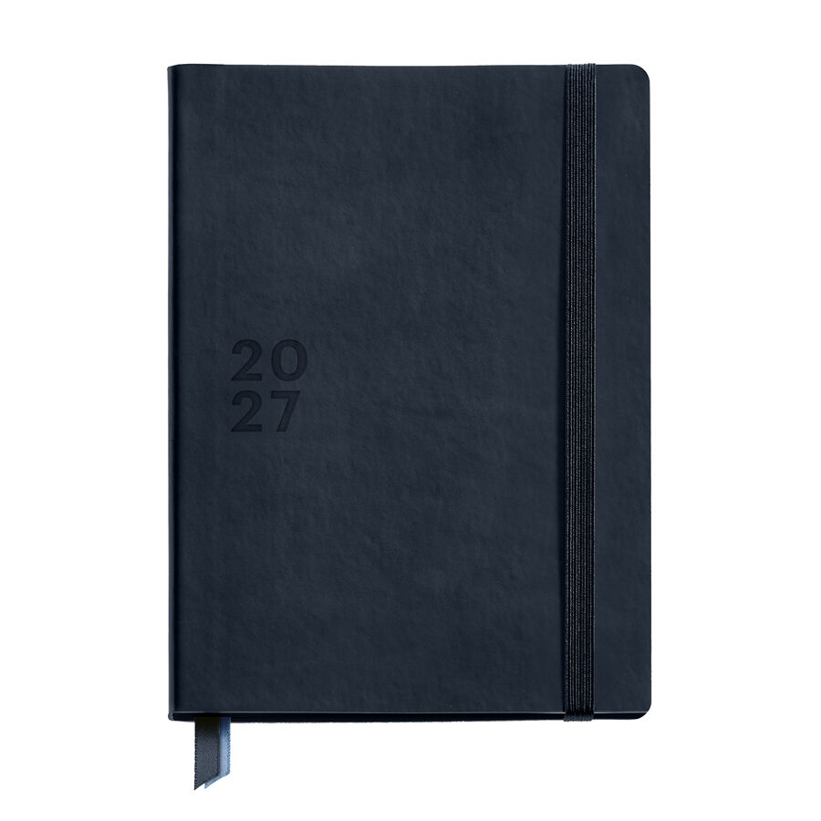 Agenda Miquelrius Plus Dia P&agrave;gina Multiling&uuml;e 2027 Basic Mar&iacute; Fosc