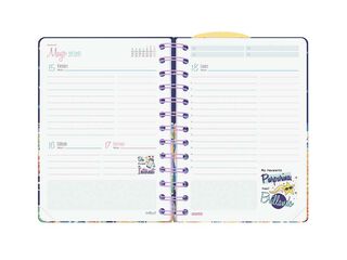 Agenda Finocam escolar Talkual 1/8 día/pág cas 2025-26 vida