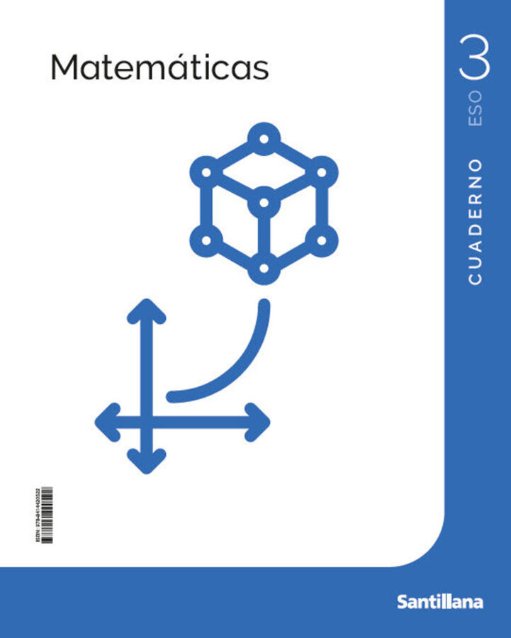 Cuaderno matem&aacute;ticas 3&ordm; ESO - Construyendo Mundos
