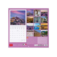 Calendario pared Legami 30x29cm 2026 Provence