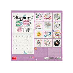 Calendario Legami 30x29 Pared Aphorisms Multiling&uuml;e 2027